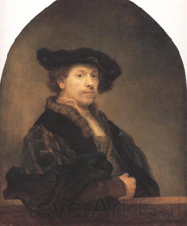 REMBRANDT Harmenszoon van Rijn Self-Portrait at the age of 34 (mk33) France oil painting art